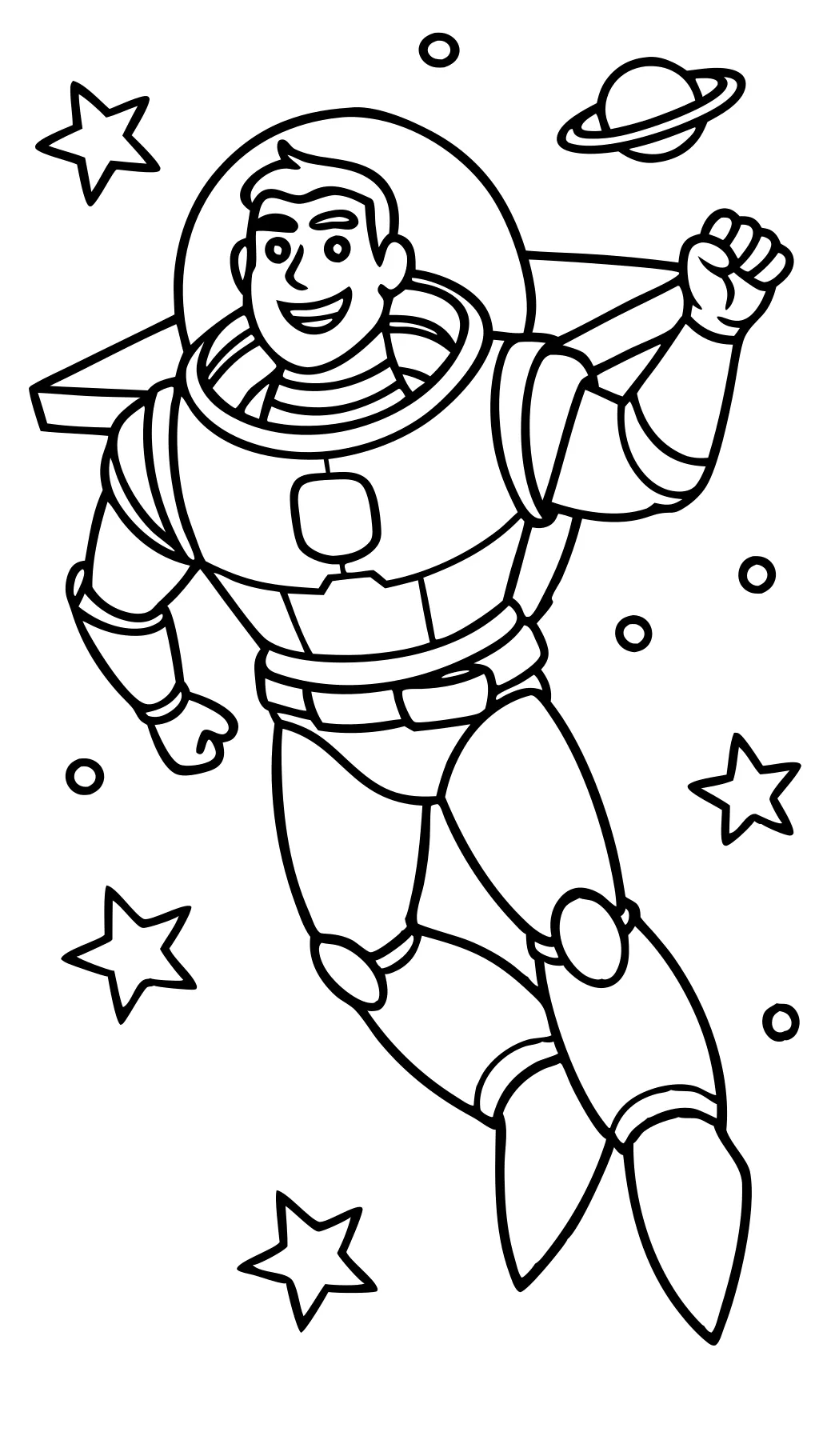 buzz lightyear coloring pages